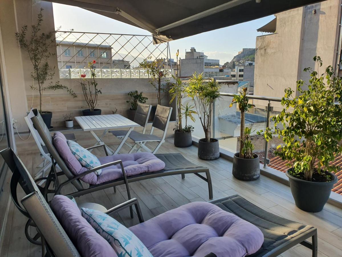 Super Loft With Acropolis View Apartment Athens Ngoại thất bức ảnh